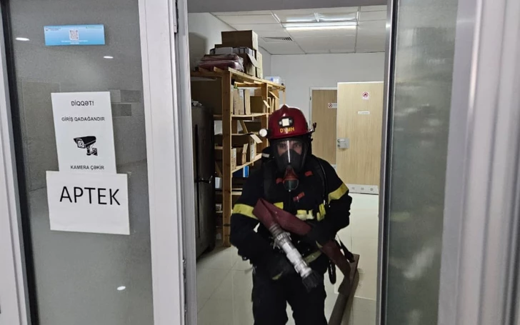 Media.az - Новости Азербайджана - МЧС Азербайджана провел учения в Губинской районной центральной больнице