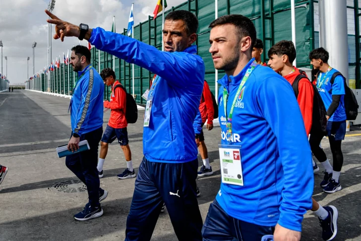 Media.az - Новости Азербайджана - Сборная Азербайджана U-16 провела первую тренировку перед чемпионатом мира