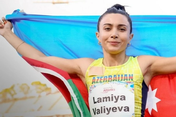 Ламия Велиева установила новый рекорд на чемпионате Азербайджана по легкой атлетике