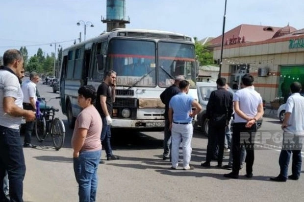 Автобус сбил насмерть пешехода в Лянкяране
