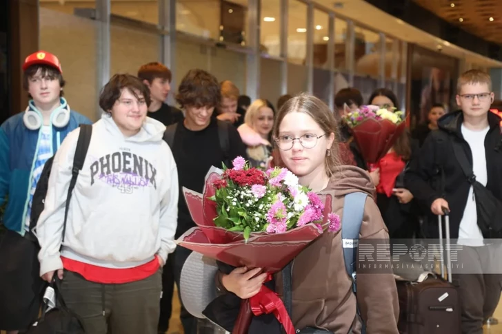Media.az - Новости Азербайджана - Еще 30 детей из Украины привезли в Азербайджан для реабилитации