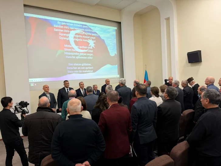 Media.az - Новости Азербайджана - В Гусаре представили легендарный роман «Али и Нино» на лезгинском языке