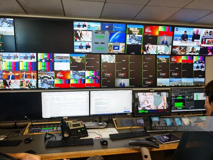 Media.az - Новости Азербайджана - Журналисты из Азербайджана побывали в редакции израильского телеканала