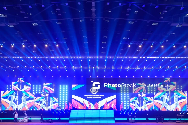 Media.az - Новости Азербайджана - В Baku Crystal Hall состоялась церемония открытия Республиканской спортивной олимпиады школьников
