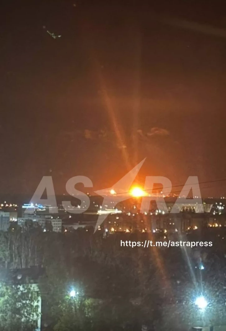 Media.az - Новости Азербайджана - В Волгоградской области РФ после атаки БПЛА загорелся крупнейший НПЗ компании «Лукойл»