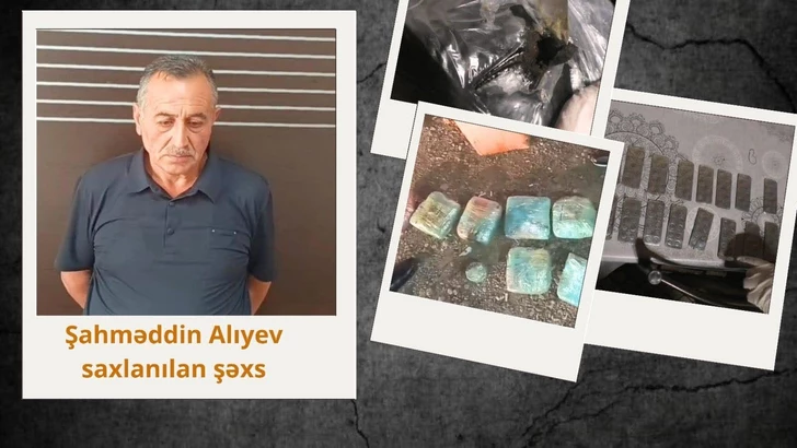В Ярдымлы задержан мужчина с более чем 8 кг наркотиков