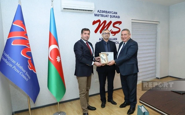 Media.az - Новости Азербайджана - Информационное агентство Report удостоено премии имени Фиридун-бека Кочарли