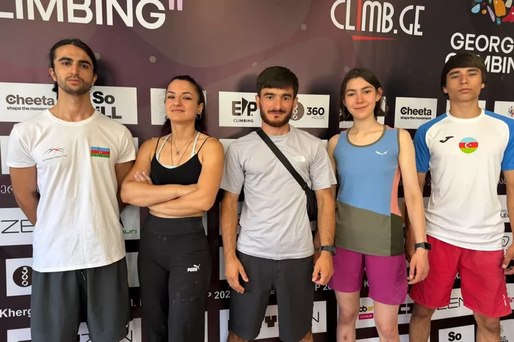 Азербайджанские скалолазы вышли в финал международного турнира