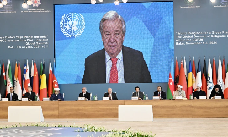 Media.az - Новости Азербайджана - В Баку завершился первый день Глобального саммита религиозных лидеров