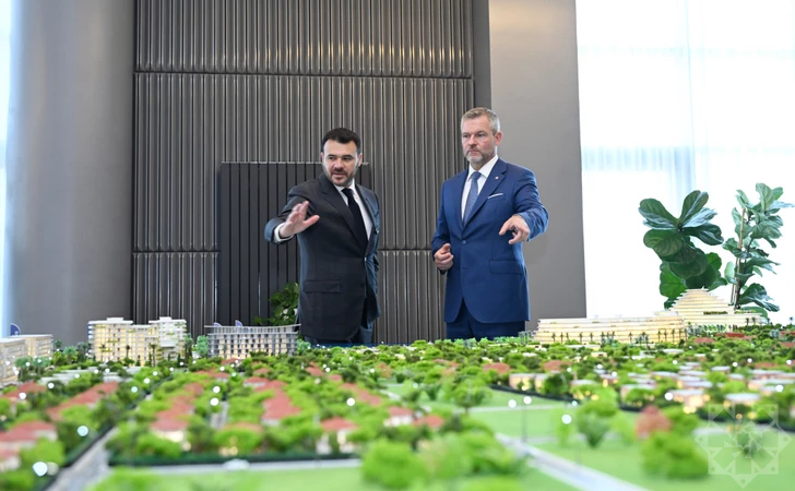 Media.az - Новости Азербайджана - Президент Словакии Петер Пеллегрини посетил Sea Breeze