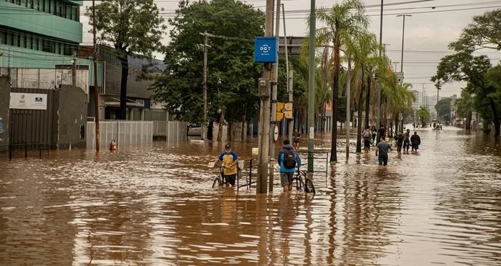 Число погибших в результате наводнений на юге Бразилии приблизилось к 80