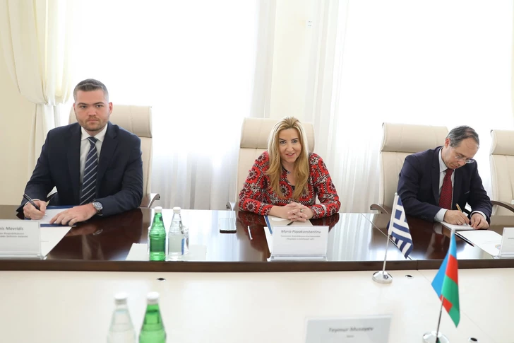 Media.az - Новости Азербайджана - Министр здравоохранения встретился с послом Греции в Азербайджане