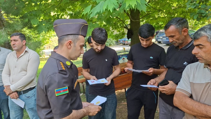 Media.az - Новости Азербайджана - В Азербайджане состоялась тренировка по условному тушению лесного пожара