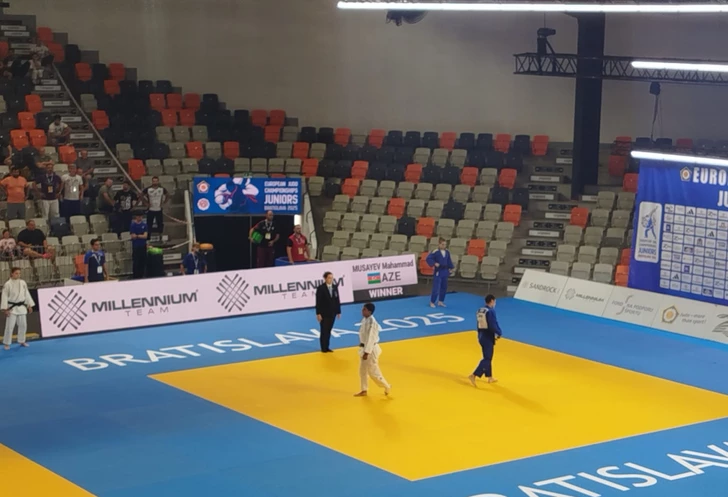 Второе золото: ещё один азербайджанец победил на чемпионате Европы по дзюдо