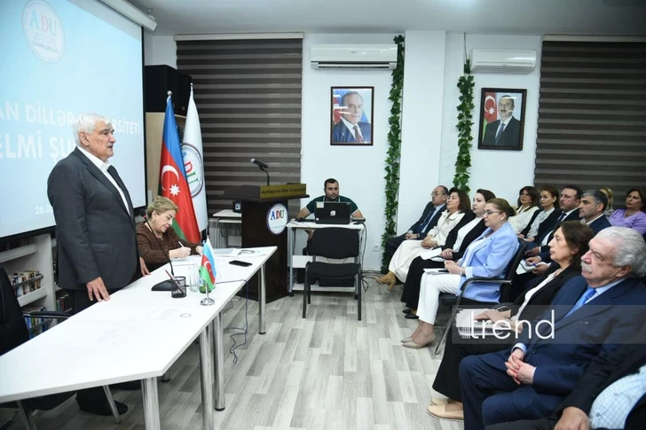 Media.az - Новости Азербайджана - Михаил Гусман удостоен звания почетного профессора Азербайджанского университета языков