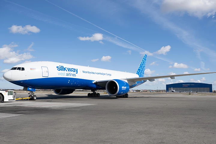Silk Way West Airlines получила IV грузовой самолёт Boeing 777F в рамках программы обновления флота