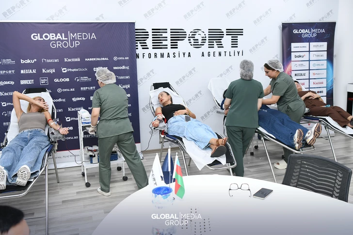 Media.az - Новости Азербайджана - Global Media Group внесла вклад в обеспечение запасов донорской крови в Азербайджане