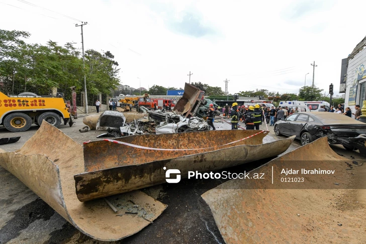 Media.az - Новости Азербайджана - Распространилась фотография водителя грузовика, погибшего в страшной аварии в столице