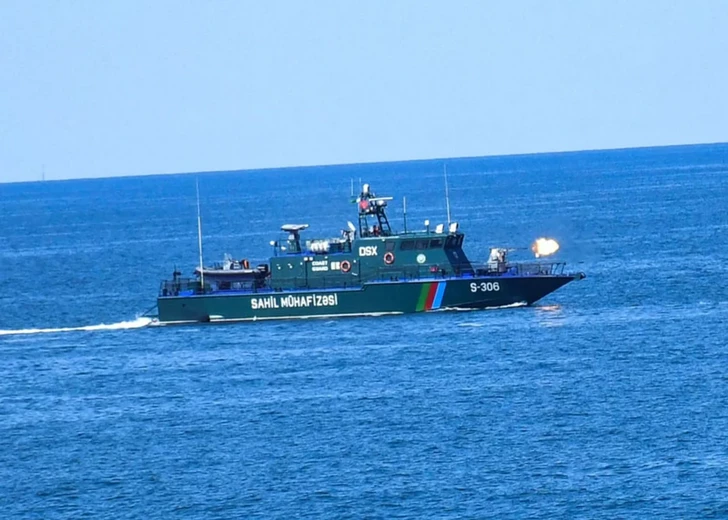 Media.az - Новости Азербайджана - Военные корабли Азербайджана уничтожили разведгруппы условного противника