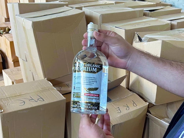 Media.az - Новости Азербайджана - В Нахчыванской АР обнаружен склад с алкоголем с поддельными акцизными марками