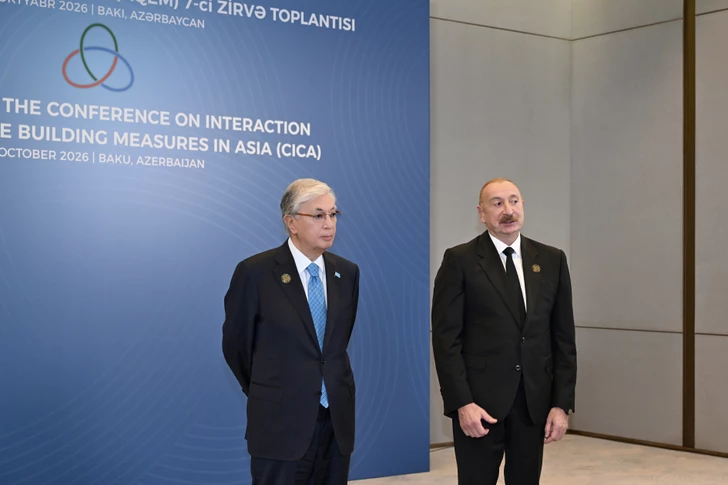 Media.az - Новости Азербайджана - Президенты Азербайджана и Казахстана провели встречу и запустили Транскаспийскую кабельную линию
