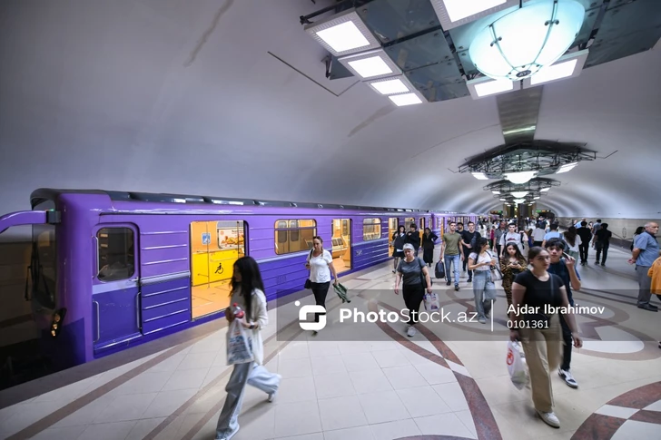 Бакинский метрополитен изменит график движения поездов в праздничные дни