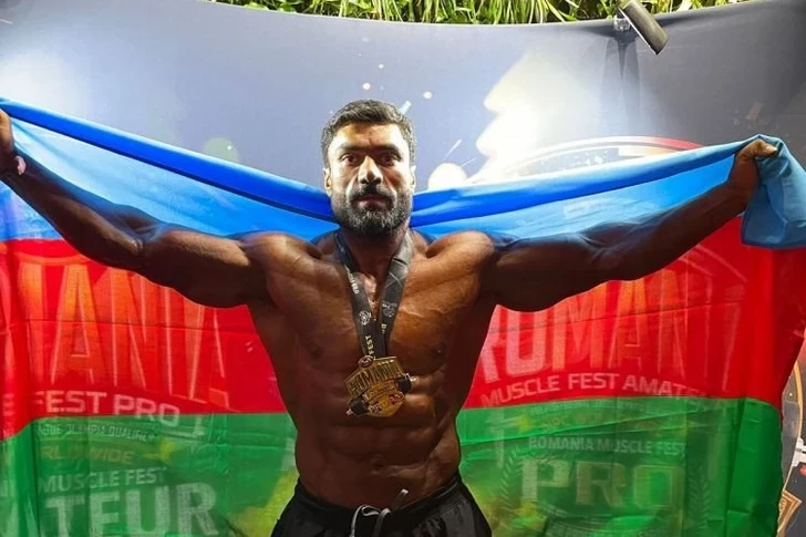 Известный ханенде стал чемпионом Мира по бодибилдингу
