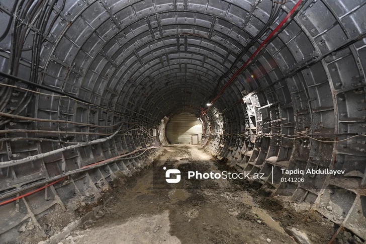 Разделение линий бакинского метро: построено 39 метров нового тоннеля из 211