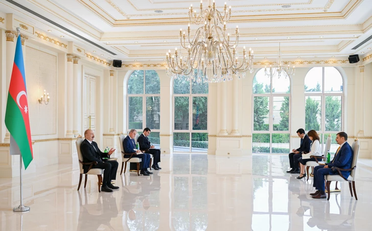 Ильхам Алиев принял новоназначенного резидента-координатора ООН в Азербайджане