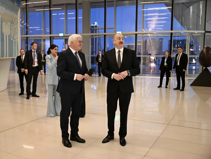 Media.az - Новости Азербайджана - Президенты Азербайджана и Германии посетили концерт, организованный в Центре Гейдара Алиева