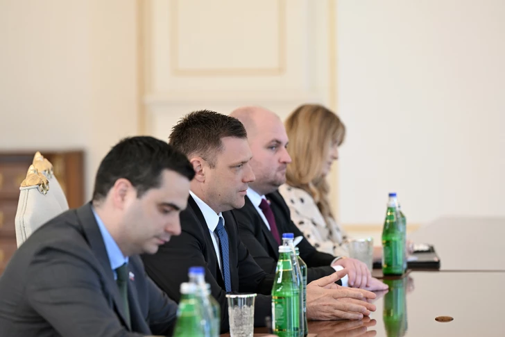 Media.az - Новости Азербайджана - Президент Ильхам Алиев принял заместителя премьер-министра Словакии