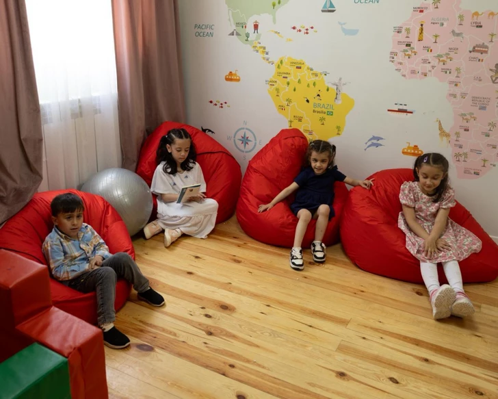 Media.az - Новости Азербайджана - Лейла Алиева и Арзу Алиева посетили детский дом в Лянкяране