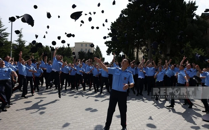 Media.az - Новости Азербайджана - В Военном лицее имени Джамшида Нахчыванского прошла церемония выпуска курсантов