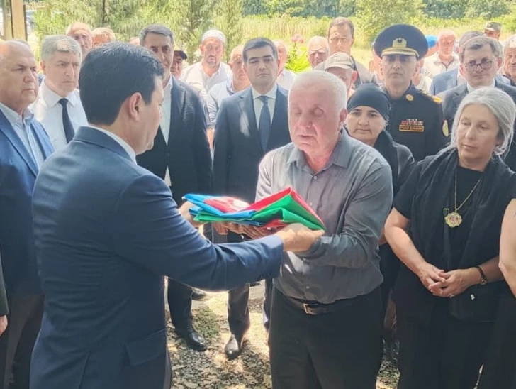 Media.az - Новости Азербайджана - Останки шехида Первой Карабахской войны Ярмамеда Нуриева захоронены в Хачмазском районе