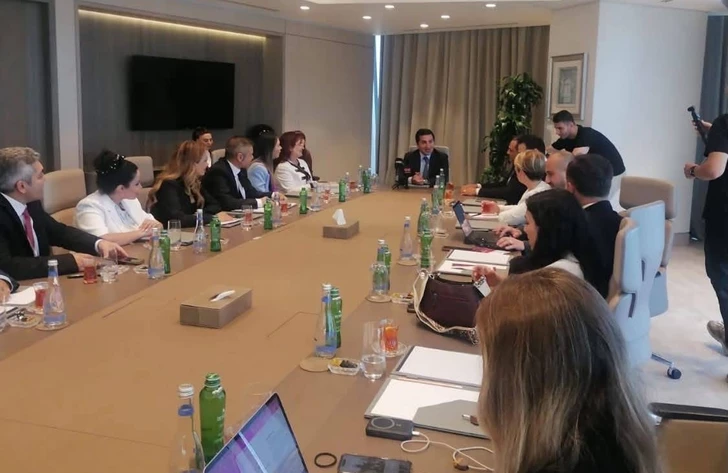 Media.az - Новости Азербайджана - Хикмет Гаджиев провел встречу с делегацией Турецко-азербайджанского фонда дружбы и сотрудничества