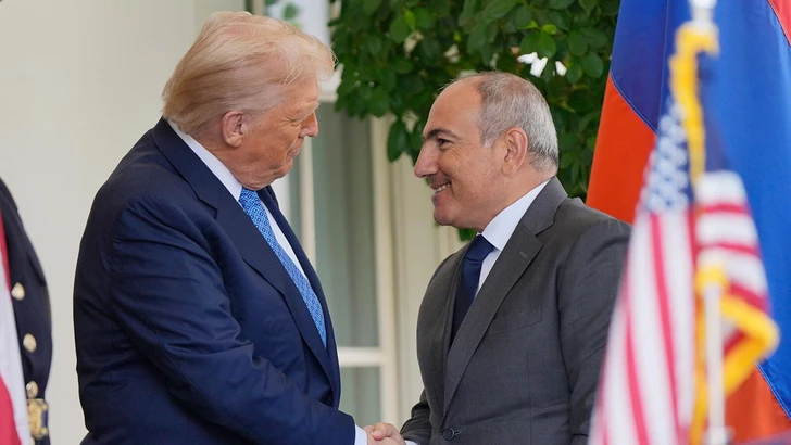 Завершилась встреча президента США Дональда Трампа и премьер-министр Армении Никола Пашиняна