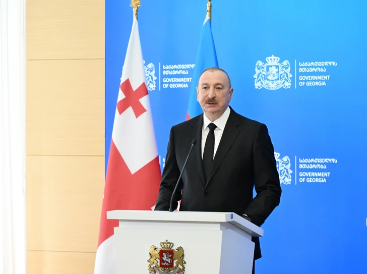 Media.az - Новости Азербайджана - Президент Азербайджана и премьер-министр Грузии выступили с заявлениями для прессы