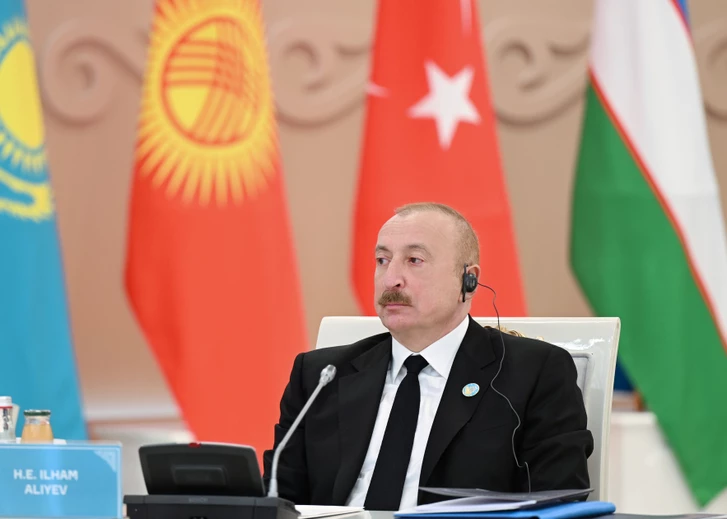 Media.az - Новости Азербайджана - Президент Ильхам Алиев выступил на неформальном Саммите глав государств ОТГ в Казахстане
