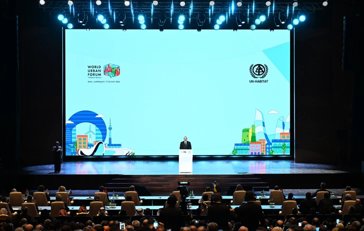 Президент Азербайджана: Организуя WUF13, мы демонстрируем нашу приверженность развитию городов