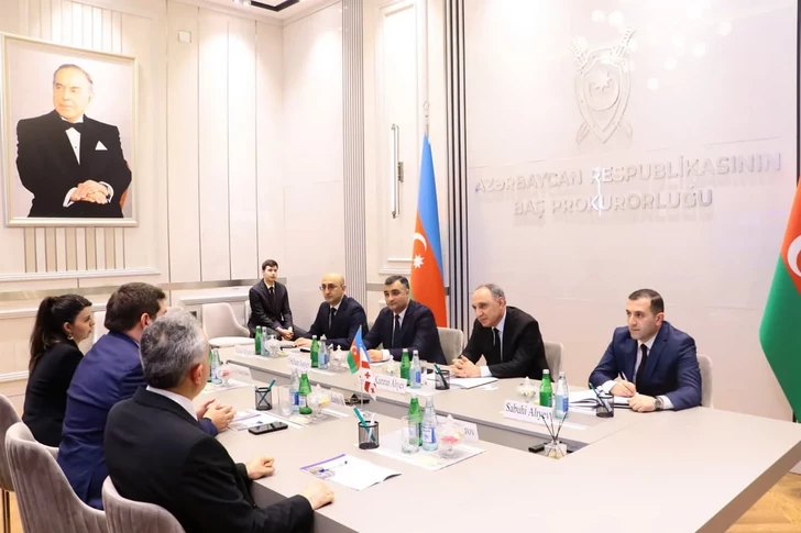 Media.az - Новости Азербайджана - Генпрокурор Азербайджана встретился с главой Коллегии адвокатов Грузии