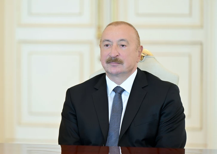 Media.az - Новости Азербайджана - Президент Ильхам Алиев принял представителей компаний 01.AI, Sinovation Ventures и TEHA Group