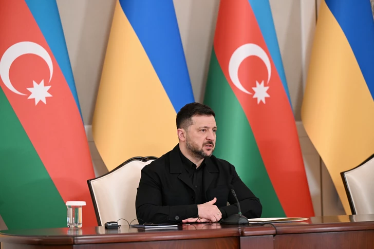 Media.az - Новости Азербайджана - Президенты Азербайджана и Украины выступили с заявлениями для прессы