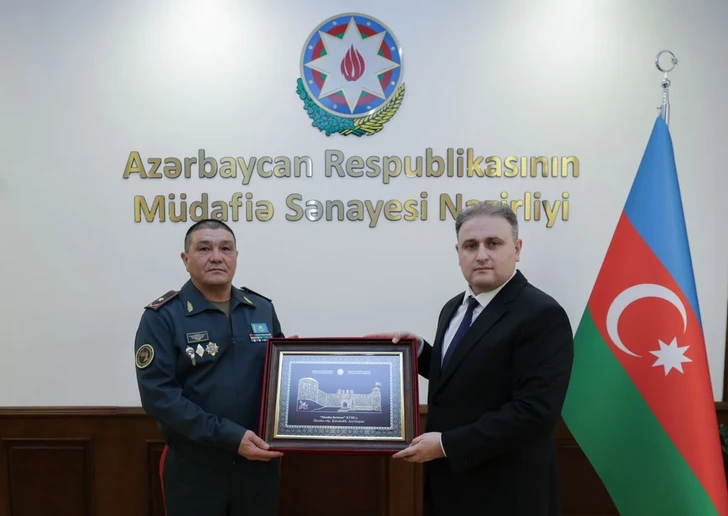 Media.az - Новости Азербайджана - Азербайджан и Казахстан обсудили развитие военно-технического сотрудничества