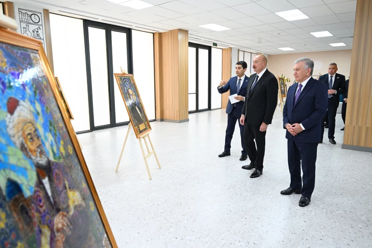Media.az - Новости Азербайджана - Ильхам Алиев и Шавкат Мирзиёев открыли университет имени Низами Гянджеви в Ташкенте