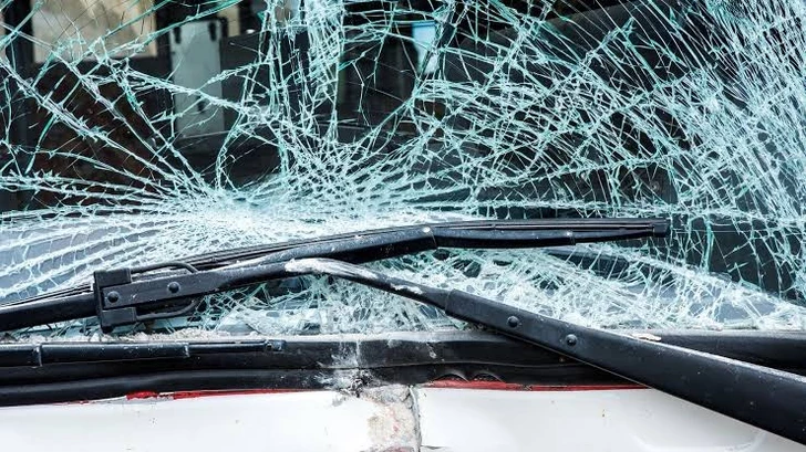 В Гобустанском районе Hyundai врезался в фонарный столб: водитель погиб