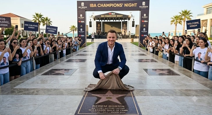 Керем Бюрсин откроет именную звезду на Sea Breeze Walk of Fame в Баку