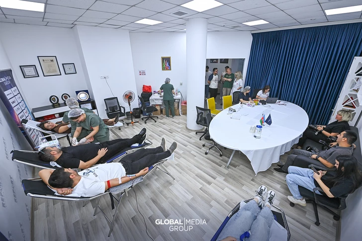 Media.az - Новости Азербайджана - Global Media Group внесла вклад в обеспечение запасов донорской крови в Азербайджане