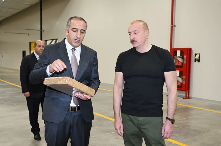 Media.az - Новости Азербайджана - Президент принял участие в открытии предприятия по производству табачных изделий в Агдаме