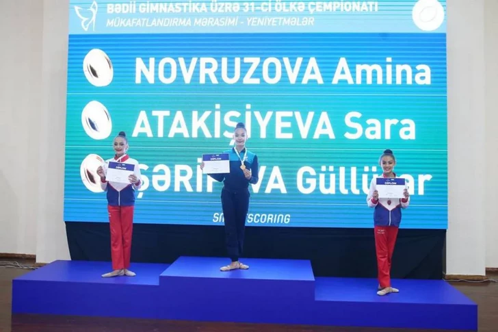 Media.az - Новости Азербайджана - В Баку завершился 31-й чемпионат Азербайджана по художественной гимнастике