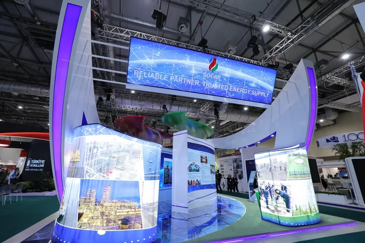 Media.az - Новости Азербайджана - SOCAR представлен на Каспийской нефтегазовой выставке уникальным стендом